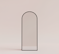 Full-Length Arched Floor Mirror