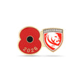 Gloucester Poppy Rugby Pin 2026