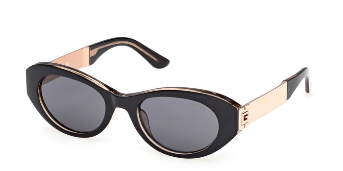 Guess GU00261-H Shiny Black-Gold/Smoke #colour_shiny-black-gold-smoke