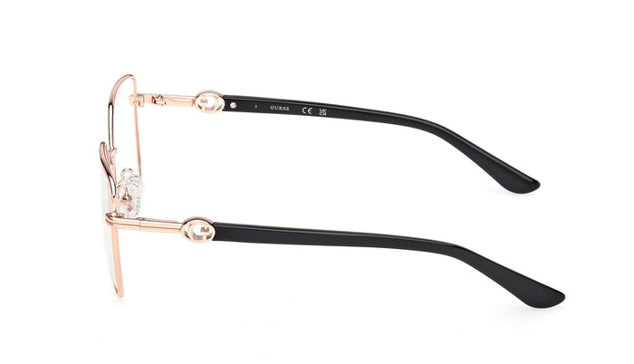 Guess GU50313 Shiny Rose Gold-Black #colour_shiny-rose-gold-black