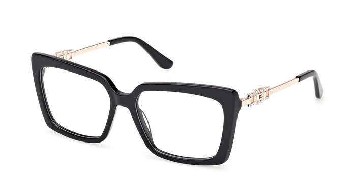 Guess GU50318 Shiny Black-Rose Gold #colour_shiny-black-rose-gold