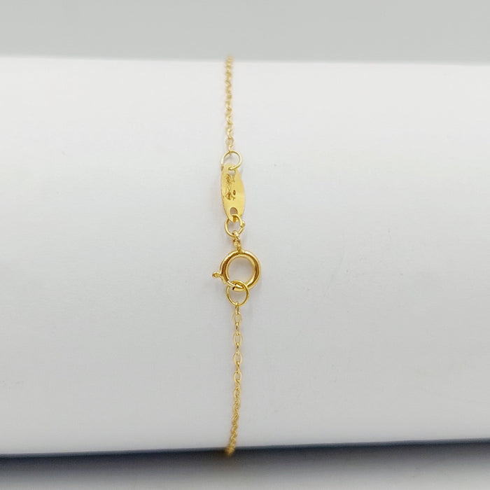 Heart Bracelet Made Of 18K Yellow Gold by Saeed Jewelry-28091