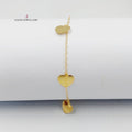18K اسوارة دنانديش قلب-مجوهرات الشيخ سعيد-Saeed Jewelry