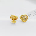 Heart Earrings  Made Of 18K Yellow Gold by Saeed Jewelry-29622