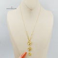 18K Heart Necklace Made of 18K Yellow Gold by Saeed Jewelry-25810