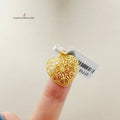 Heart Pendant Made Of 21K Yellow Gold by Saeed Jewelry-27713