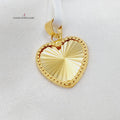 18K Gold Heart Pendant by Saeed Jewelry - Image 1