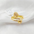 Heart Ring  Made Of 21K Yellow Gold by Saeed Jewelry-28728