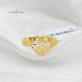Heart Ring  Made Of 21K Yellow Gold by Saeed Jewelry-29732