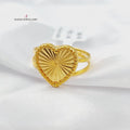 18K خاتم قلب-مجوهرات الشيخ سعيد-Saeed Jewelry