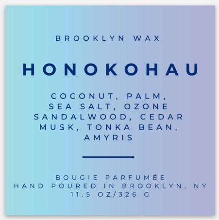 Honokohau Candle