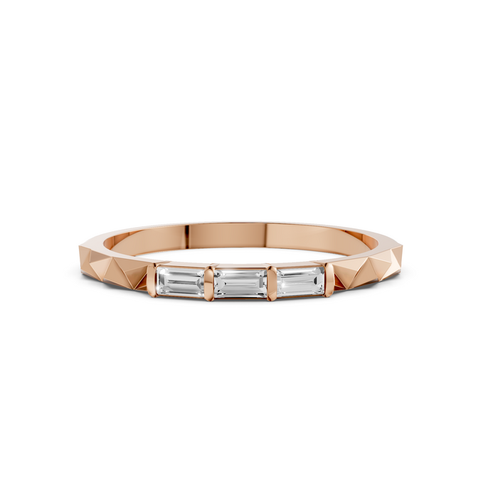 10K Rose Gold / 3