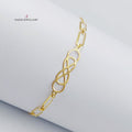 18K Gold Infinite light Bracelet by Saeed Jewelry - Image 1