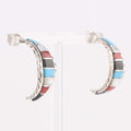 Inlay Hoop Earrings