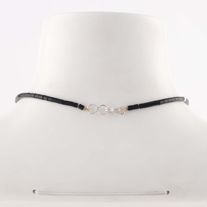 Jet Heishi Necklace