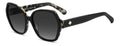 Kate Spade KS Layne 2/G/S Black White Havana/Dark Grey #colour_black-white-havana-dark-grey