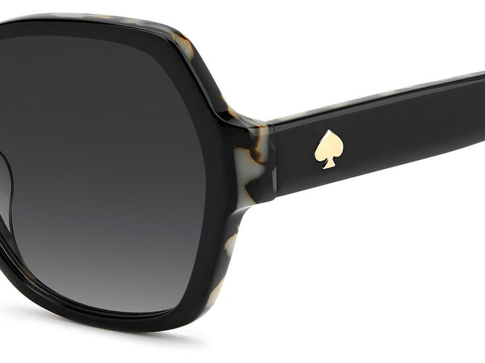 Kate Spade KS Layne 2/G/S Black White Havana/Dark Grey #colour_black-white-havana-dark-grey