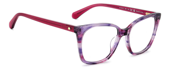 Kate Spade KS Taya 2 Striped Burgundy Violet #colour_striped-burgundy-violet