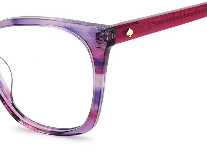 Kate Spade KS Taya 2 Striped Burgundy Violet #colour_striped-burgundy-violet
