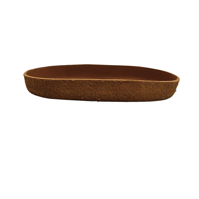 Leather Valet Tray: Oval