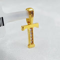 21K Gold Letter S Pendant by Saeed Jewelry - Image 1