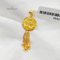 Light Kuwaiti Pendant Made Of  21K Yellow Gold by Saeed Jewelry-27432