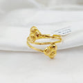 Light Ring  Made of 21K Yellow Gold by Saeed Jewelry-31058