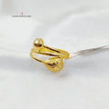 Light Ring  Made of 21K Yellow Gold by Saeed Jewelry-31059