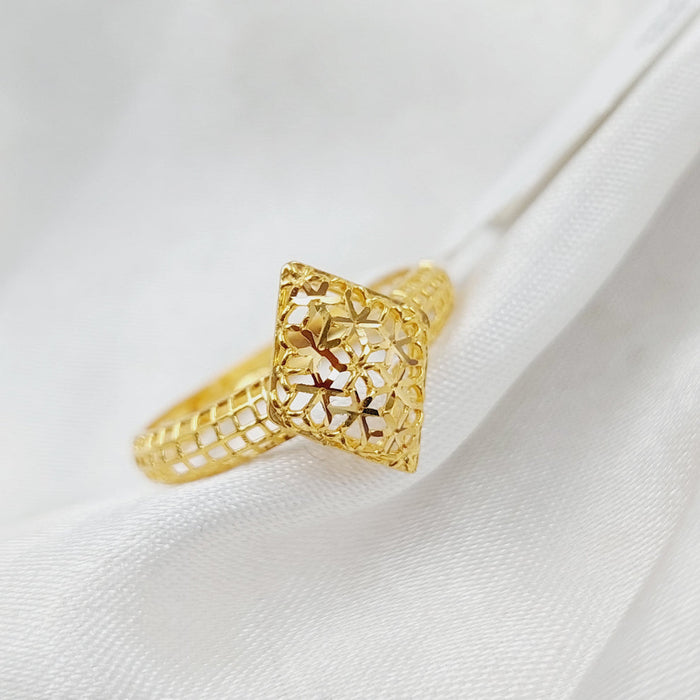 21K light  Ring Made of 21K Yellow Gold by Saeed Jewelry-26275