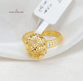 Light Turkish Ring Made Of  21K Yellow Gold by Saeed Jewelry-27395