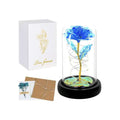 Light Up Rose - Blue