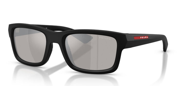 Prada Linea Rossa SPS B10#colour_matte-black-light-grey-silver-mirror