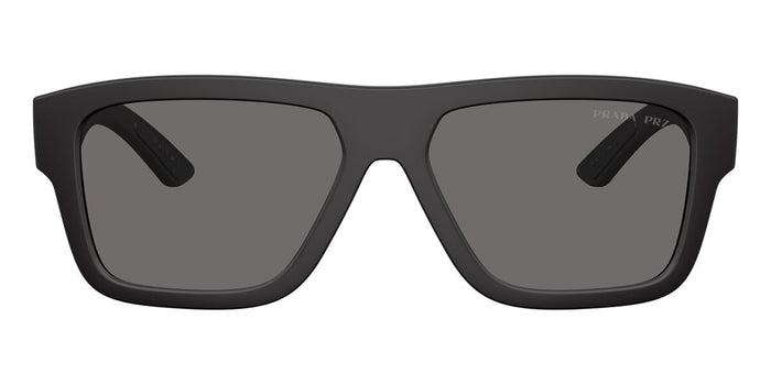 Prada Linea Rossa SPS04ZS #colour_black rubber/dark grey polarised