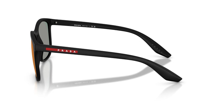 Prada Linea Rossa SPSA08S #colour_matte black/dark grey with blue and red flash mirror