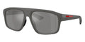 Prada Linea Rossa SPSB02S #colour_metal grey/grey with silver mirror