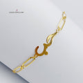 Love Bracelet  Made Of 18K Yellow Gold by Saeed Jewelry-29631