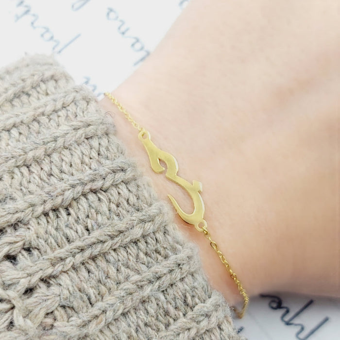 Love Bracelet Made Of 18K Yellow Gold by Saeed Jewelry-28075