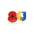Mansfield Town Poppy Football Pin 2026