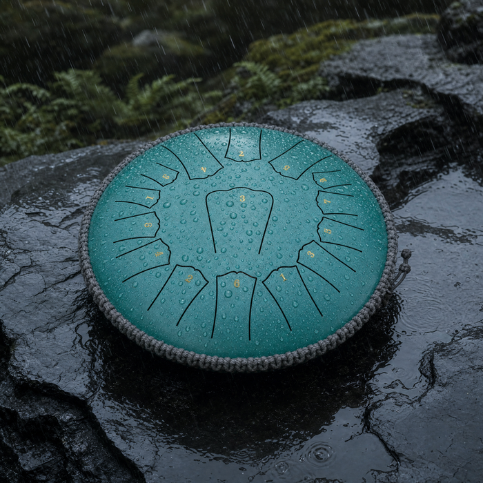 Margaret's Hand-Tuned Rain Drum