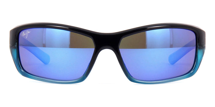 Maui Jim Barrier Reef Barrier Reef #colour_blue with turquoise/blue hawaii super thin glass