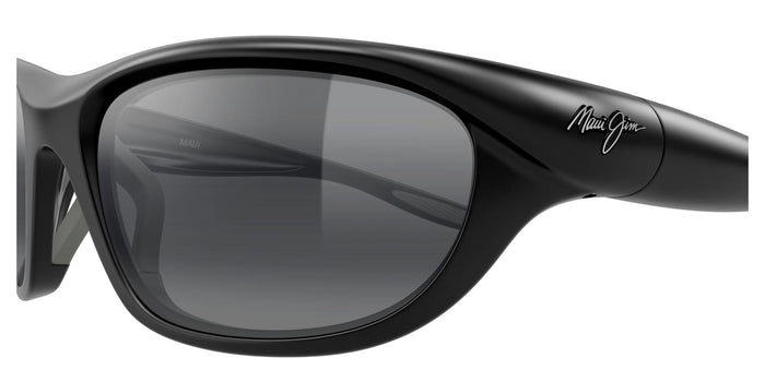 Maui Jim Haulani MJ0349S #colour_matte-black-neutral-grey-bi-gradient-polar