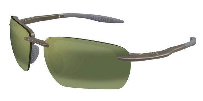 Metal Matte Grey/HT Green Photochromic Maui Ultra with White Flash Mirror / 60