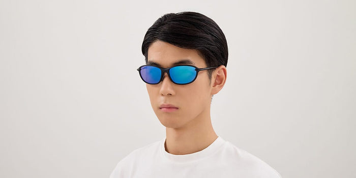 Maui Jim Hookipa Ultra R – AF MJ0340SA #colour_black/blue hawaii maui ultra