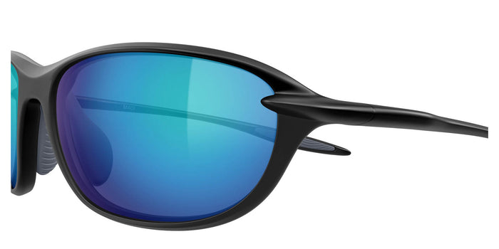 Maui Jim Ho’okipa Ultra R MJ0339S #colour_matte-black-blue-hawaii-full-mirror-polar