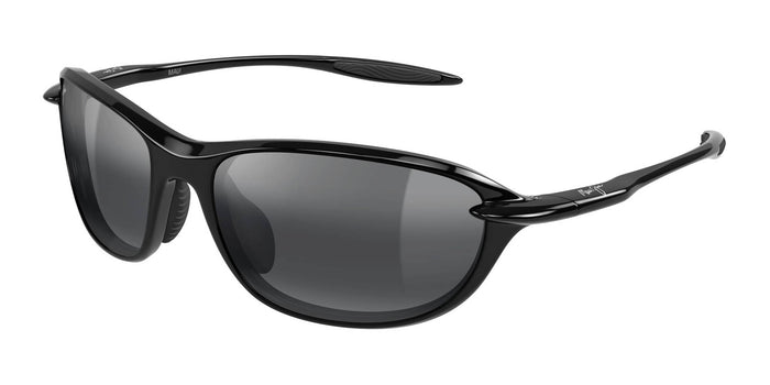 Maui Jim Ho’okipa Ultra R-XS MJ0338S #colour_shiny-black-neutral-grey-bi-gradient-polar