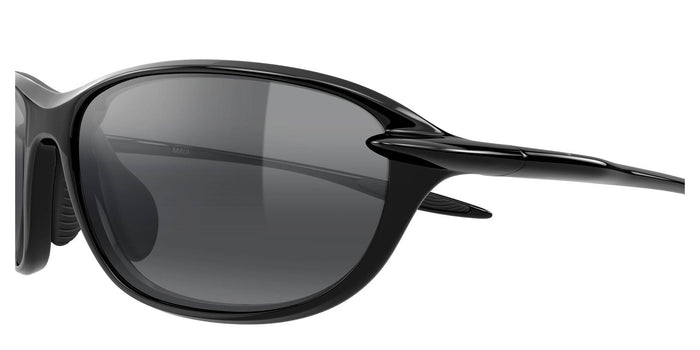 Maui Jim Ho’okipa Ultra R-XS MJ0338S #colour_shiny-black-neutral-grey-bi-gradient-polar