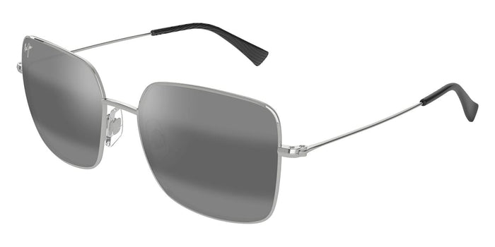 Maui Jim Lipine MJ0590S #colour_shiny silver/maui pure neutral grey