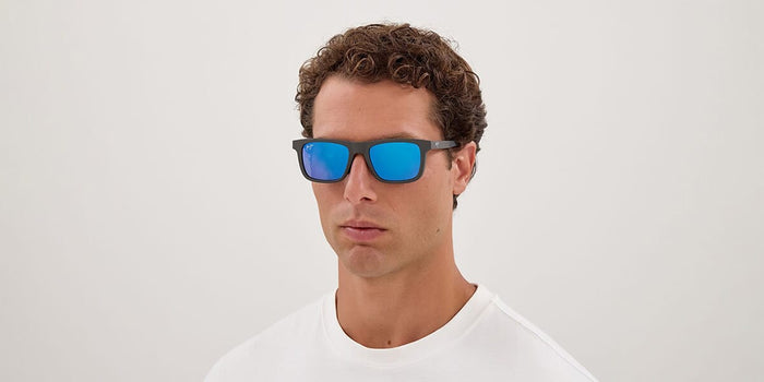 Maui Jim Moaka MJ0341S #colour_grey/blue hawaii super thin glass