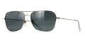 Maui Jim Naauao Naauao #colour_shiny silver with crystal/neutral grey maui pure