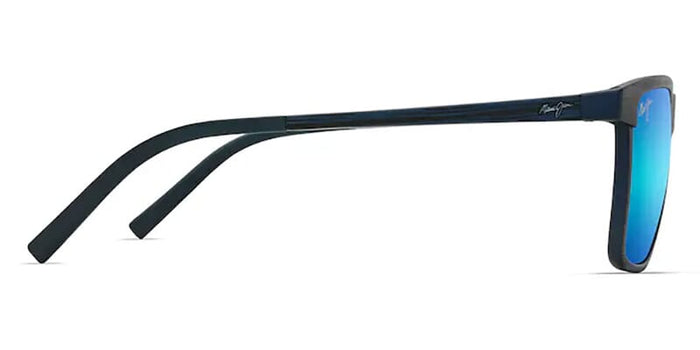 Maui Jim One Way One Way #colour_dark navy stripe/blue hawaii with super thin glass